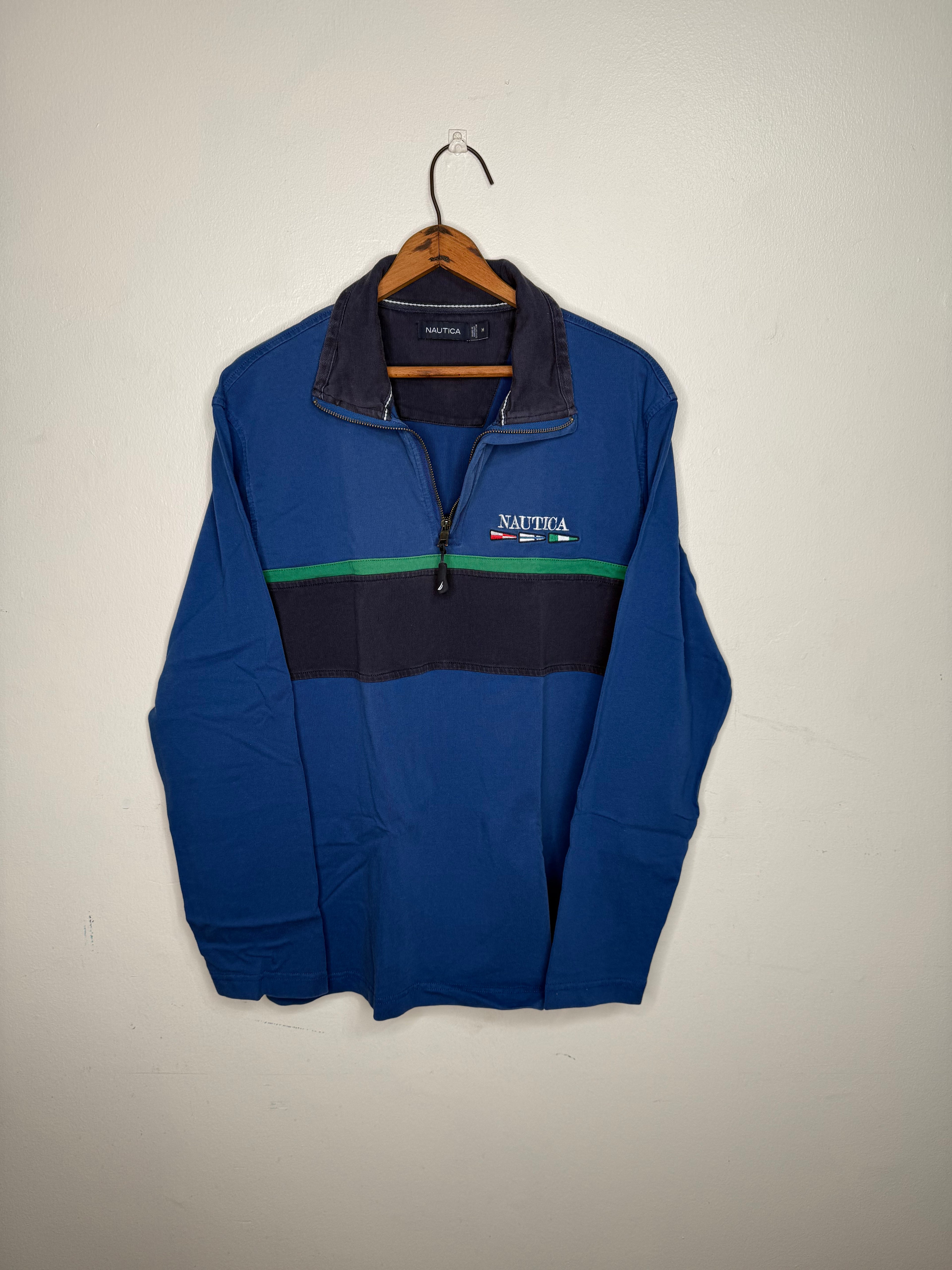 00s NAUTICA QUARTER ZIP SWEATER