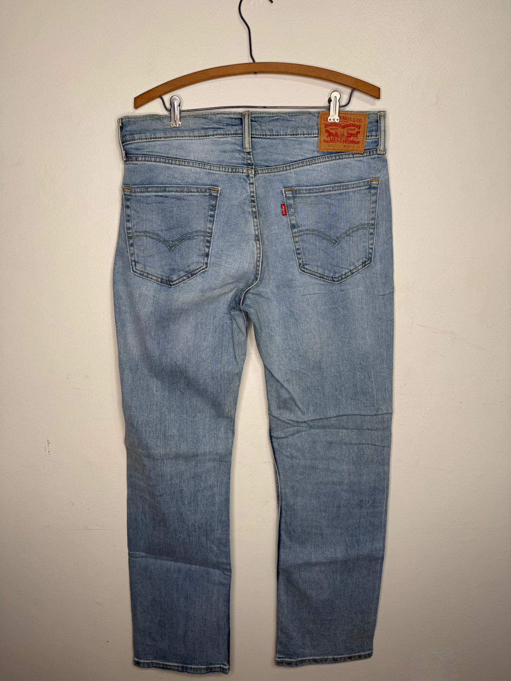 00s LEVI'S 514 LIGHT WASH (33x32)