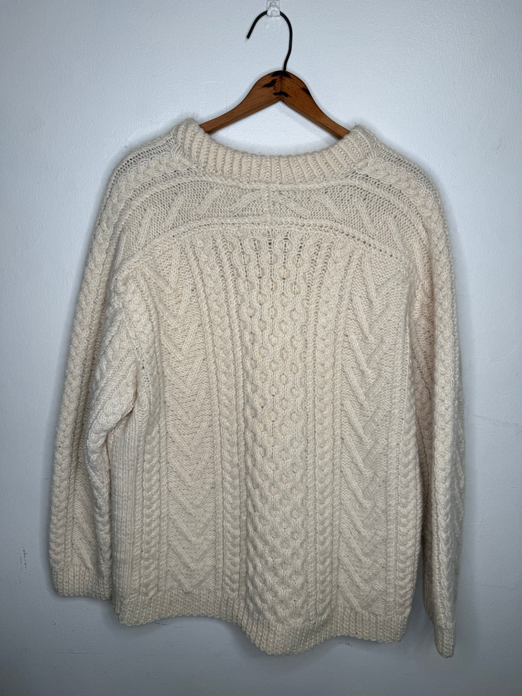 HAND KNIT FISHERMAN'S SWEATER