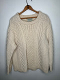 HAND KNIT FISHERMAN'S SWEATER