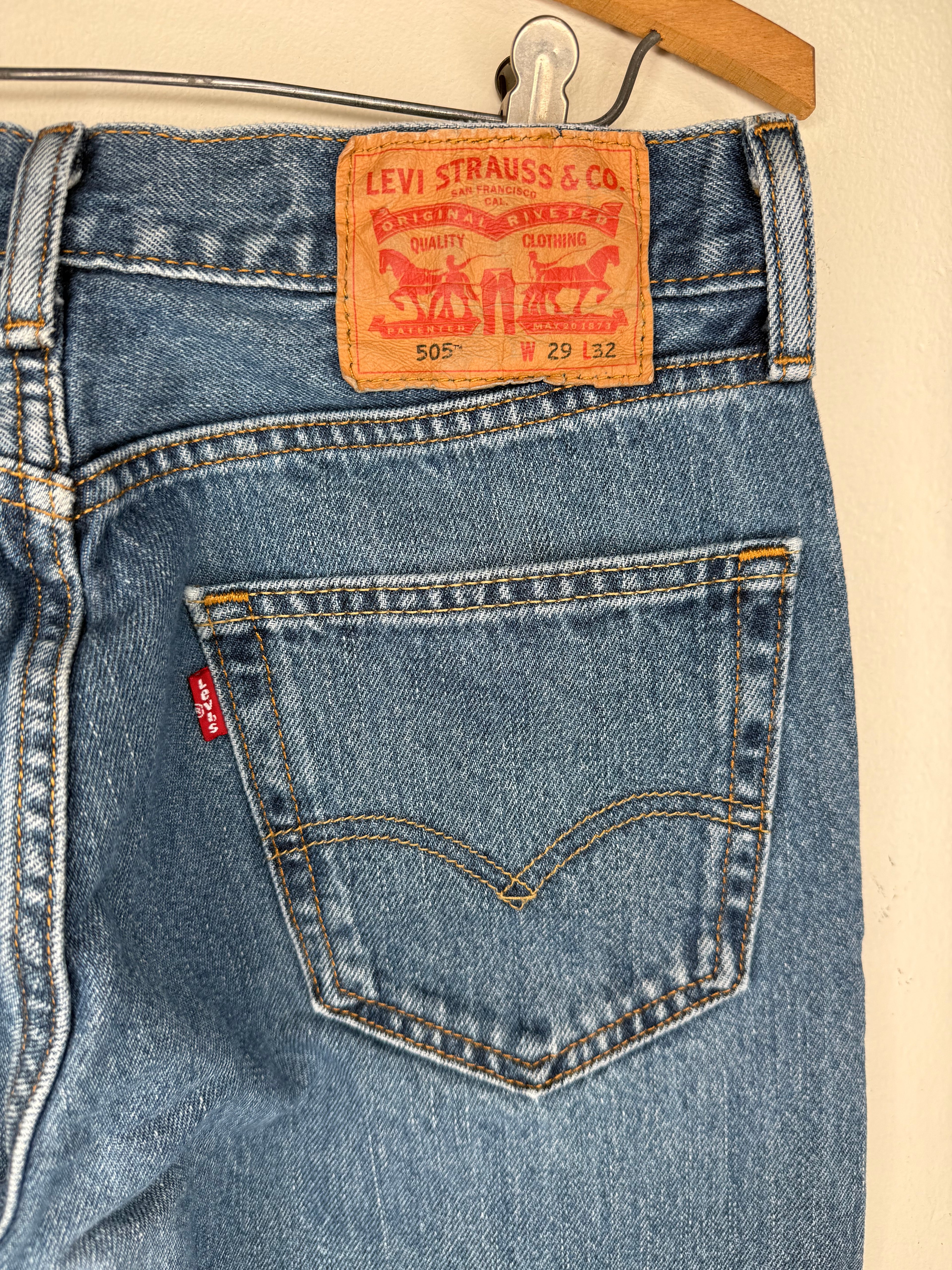 00s LEVI'S 505 DARK WASH (29x32)