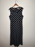 BLACK FLORAL JUMPSUIT