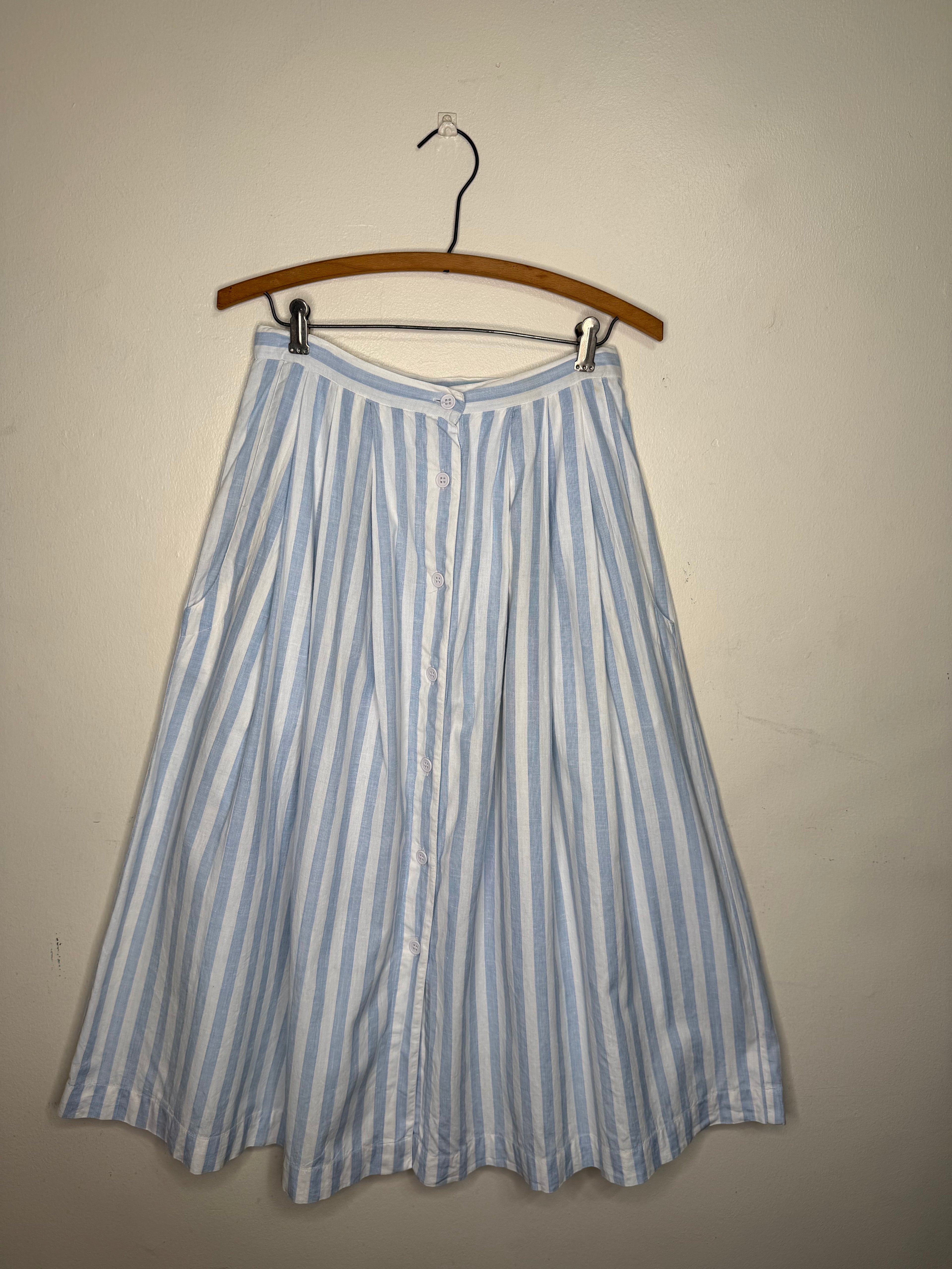 TWO PIECE COTTON STRIPED SET