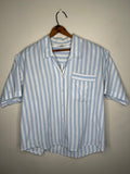TWO PIECE COTTON STRIPED SET