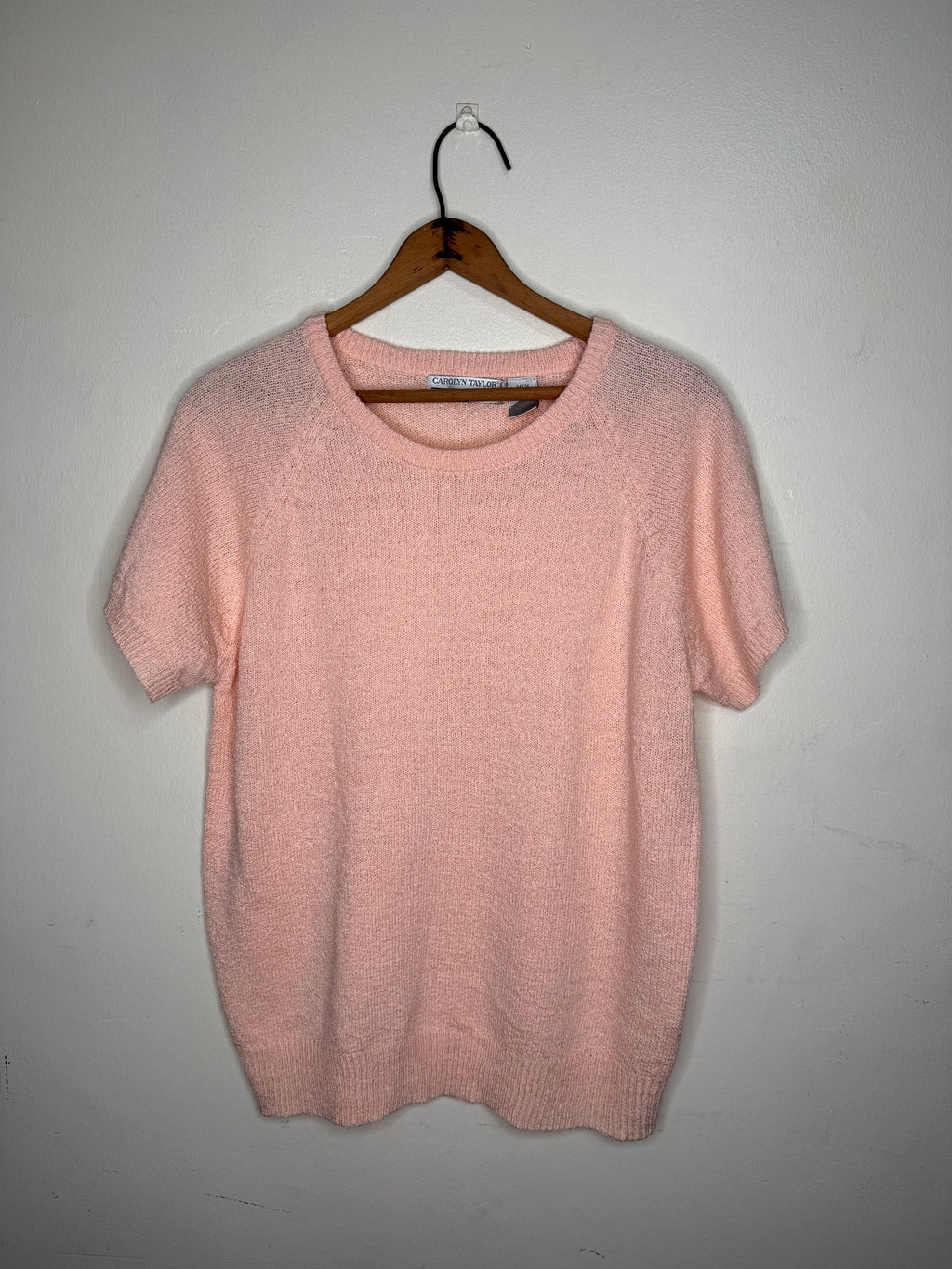 PINK CAP SLEEVE TOP