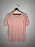PINK CAP SLEEVE TOP