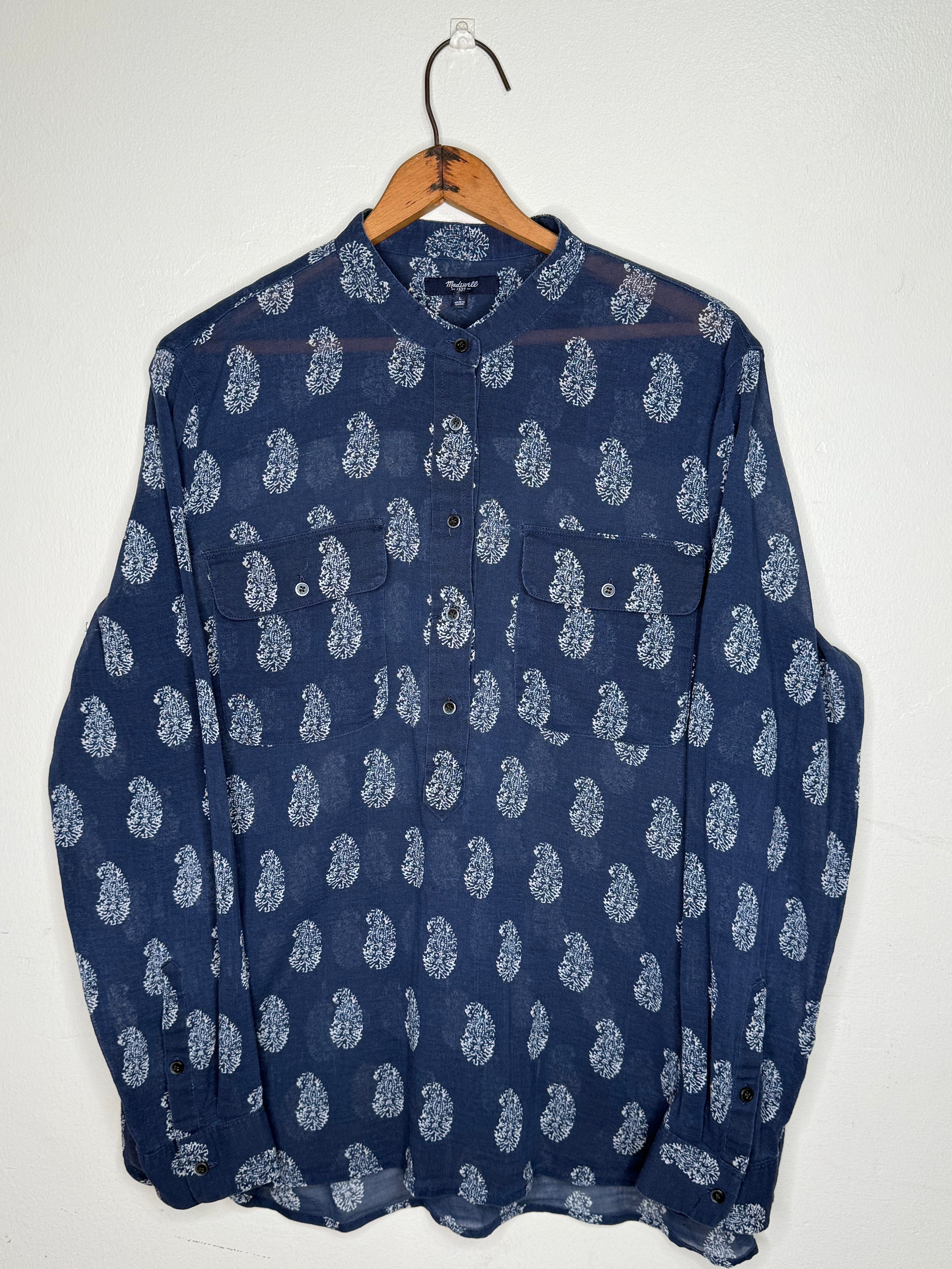 MANDARIN COLLAR COVERALL