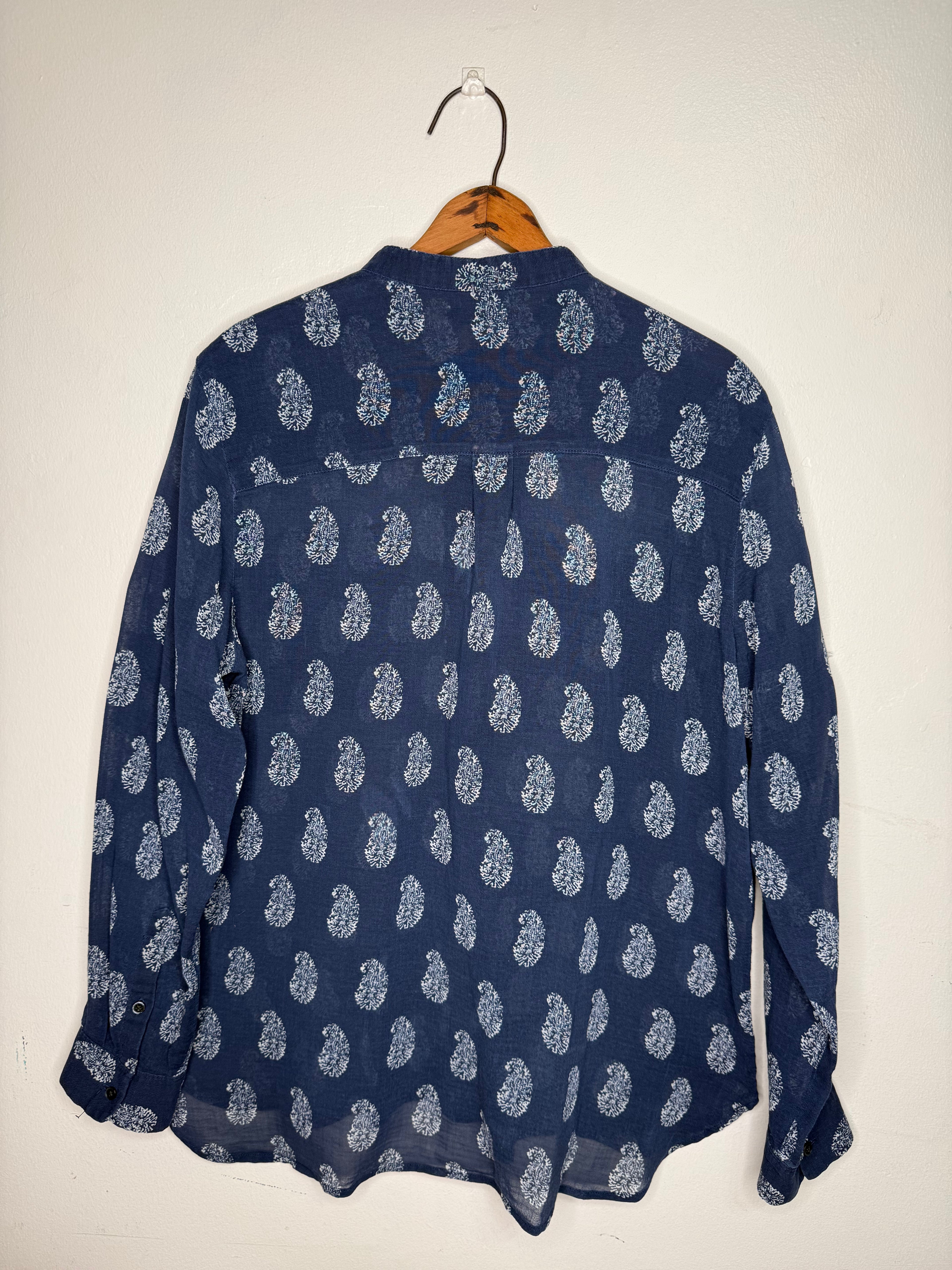 MANDARIN COLLAR COVERALL